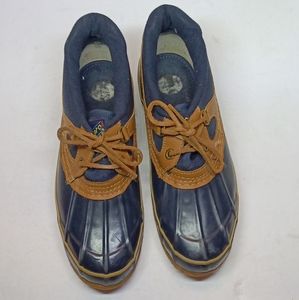 Vintage Sporto Women's Blue Waterproof Duck Boots